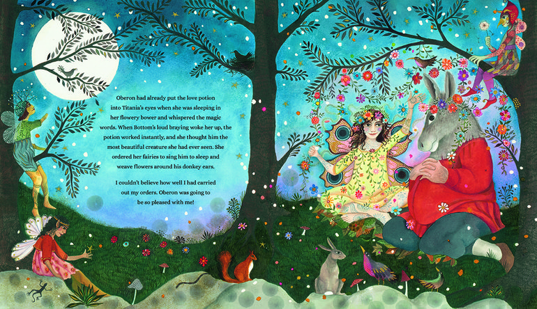 A Midsummer Night's Dream by Jane Ray and Georghia Ellinas