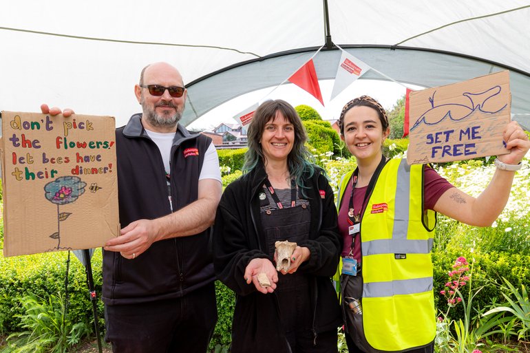 Andrew Anderson, Sian Cooper and Jennifer Shufflebotham, Shakespeare Birthplace Trust