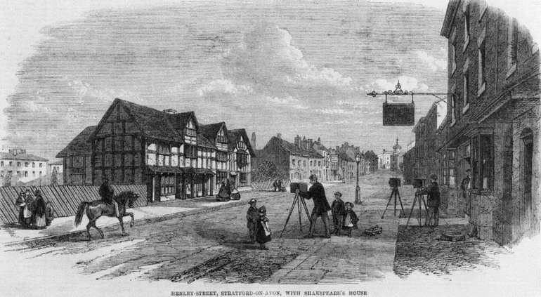 Birthplace from Henley Street