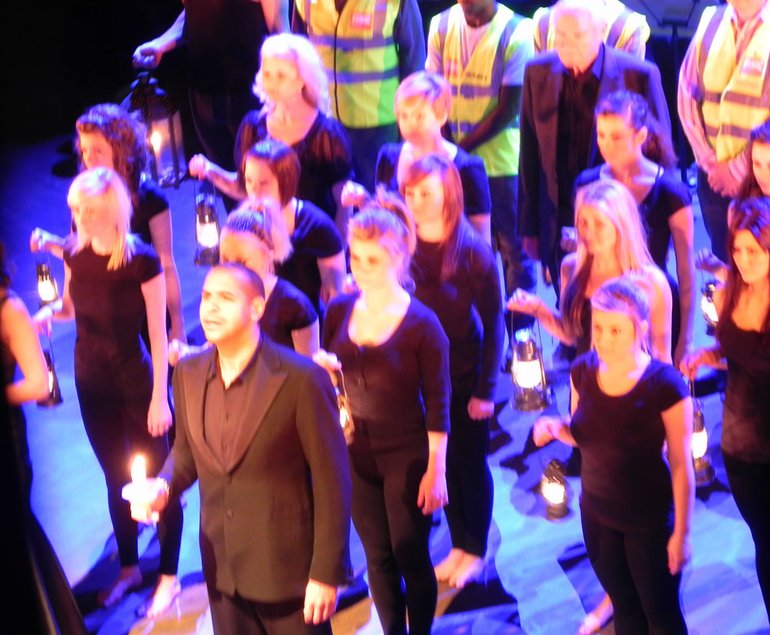 The finale from "A Midsummer Night's Dream", led by Joe Dixon