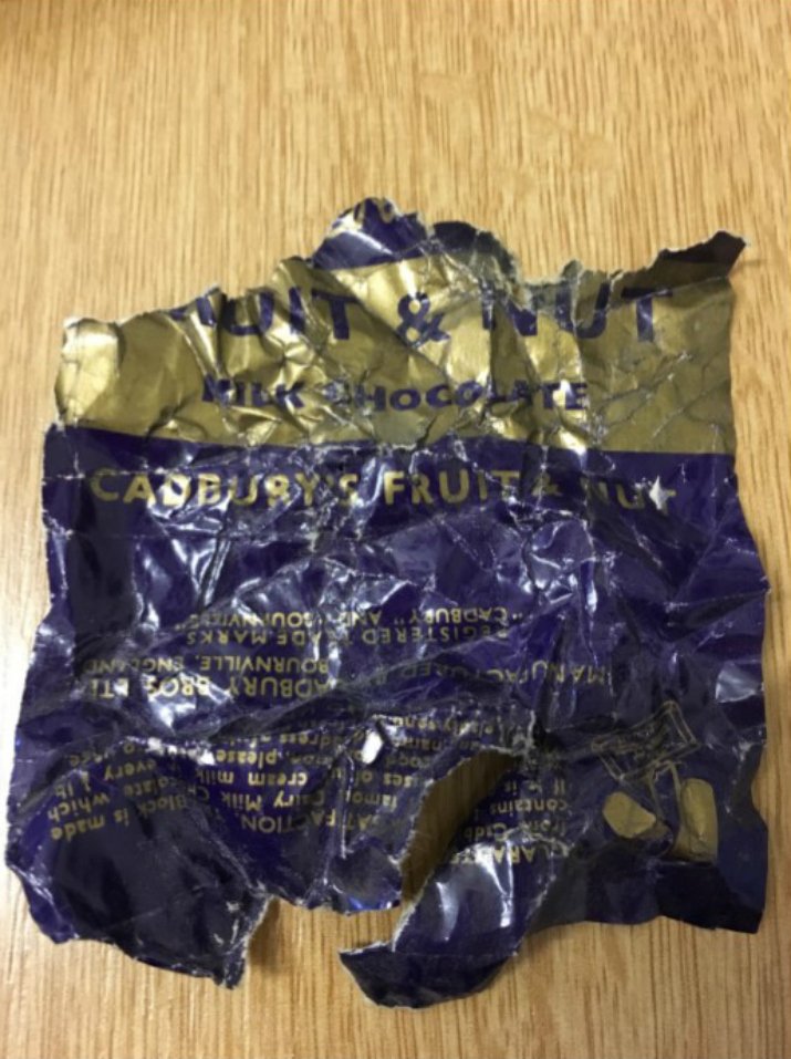 Cadbury Wrapper
