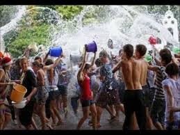 Children having fun at Vardavar Holiday