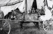 Circus winter quarters at Dover, New Hampshire