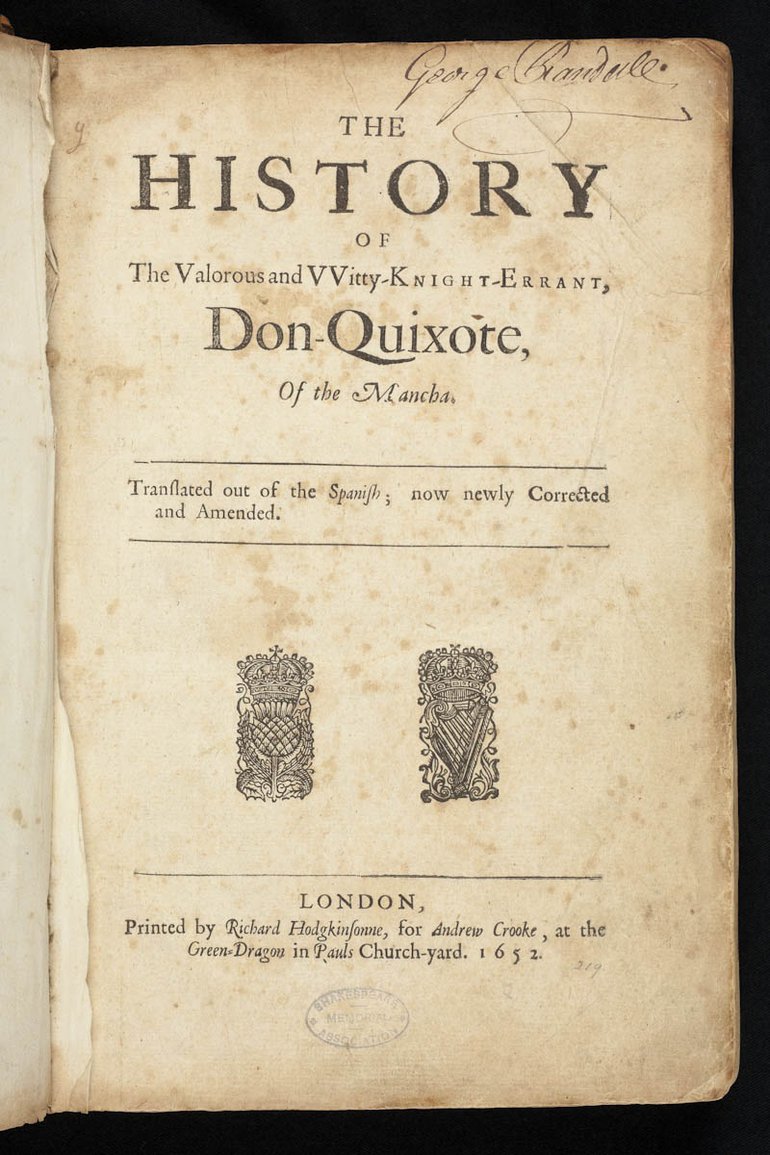Don Quixote (1652)