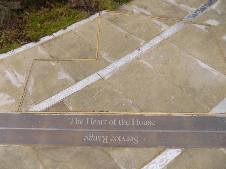 New Place Exhibition Centre - house boundary