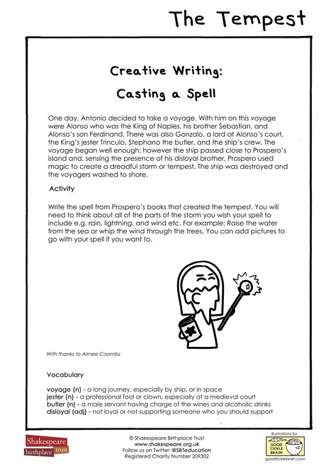EFL Creative Writing: Casting A Spell