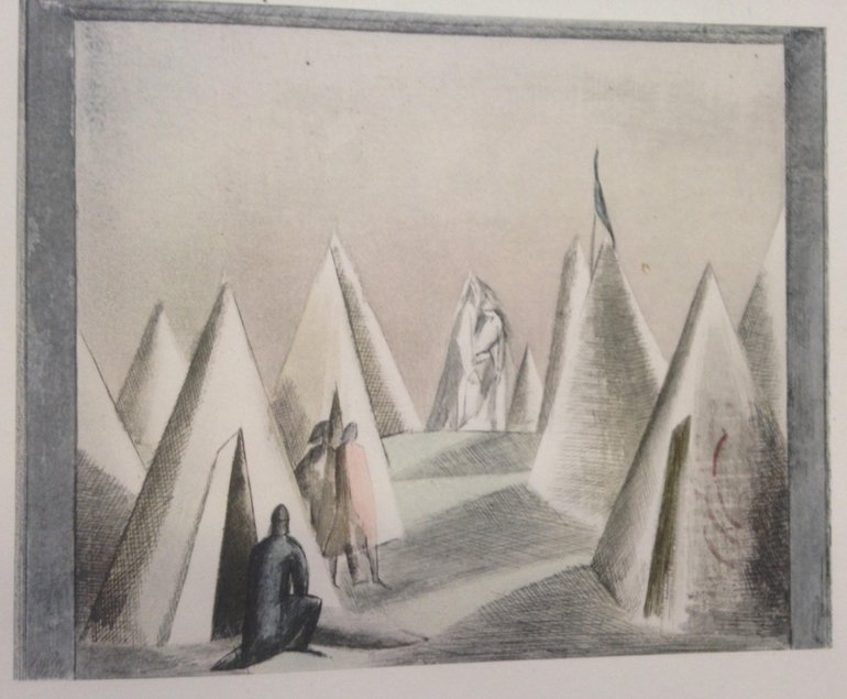 King Lear's final entrance - Paul Nash