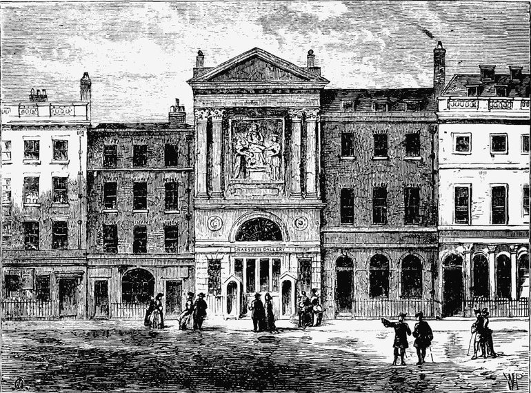 Pall Mall, Shakespeare gallery Boydell