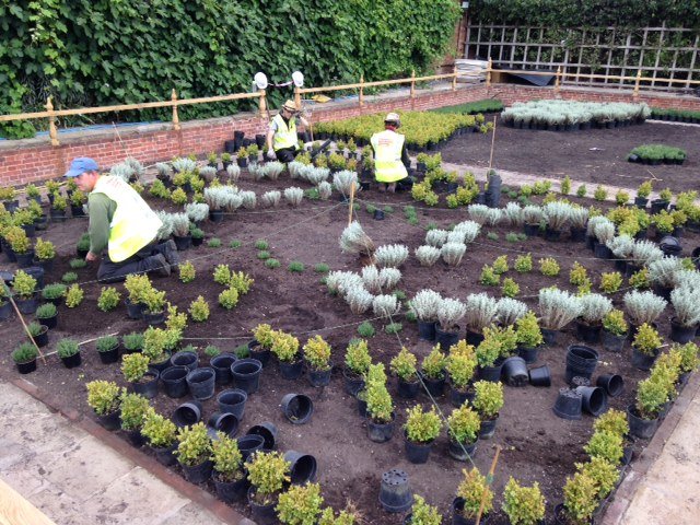 Gardening at New Place