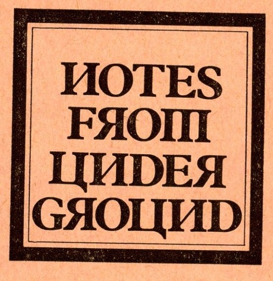 Notes from Underground' Programme 1966