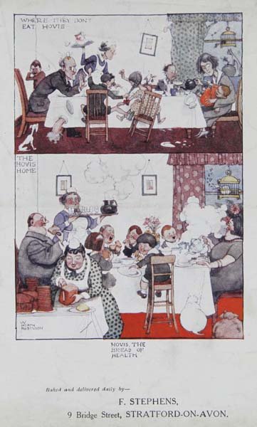 Heath Robinson’s advert for Hovis bread