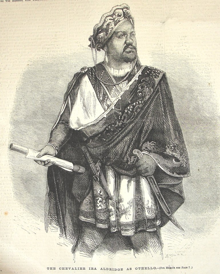 Ira Aldridge as Othello