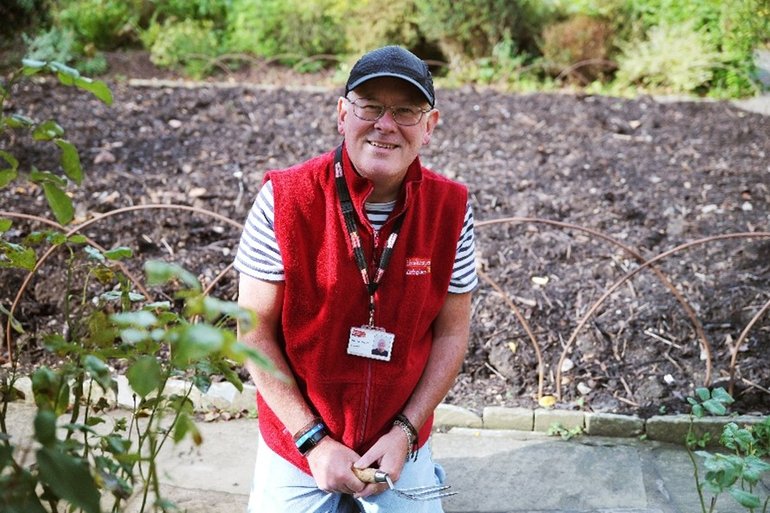 John, Gardens Volunteer
