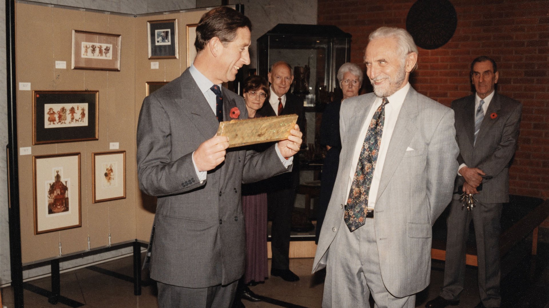 King Charles III Stanley Wells Marble Hall