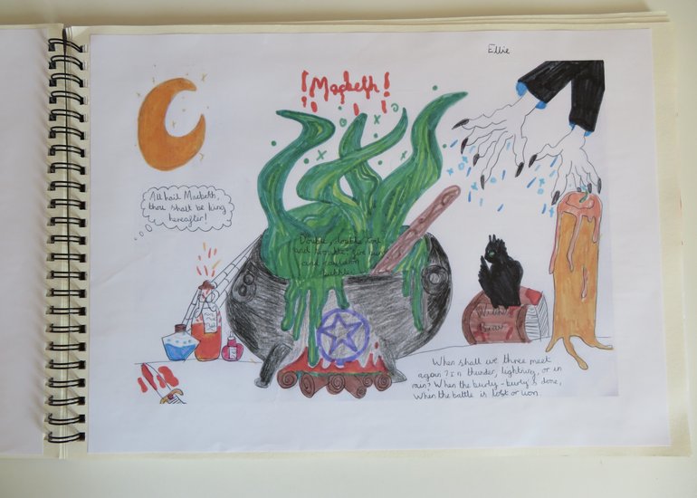 Macbeth Y6 entry page