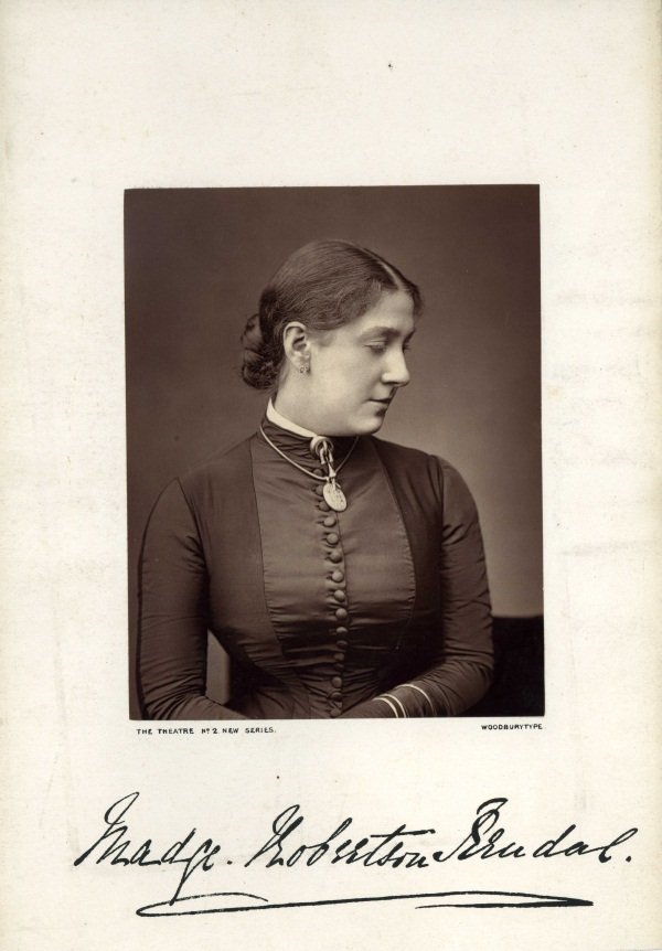 Madge Kendal, who played Desdemona to Ira's Othello