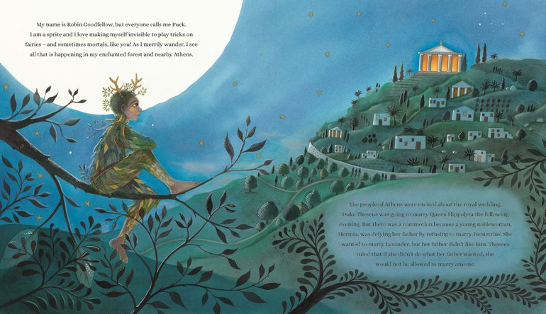 A Midsummer Night's Dream by Jane Ray and Georghia Ellinas