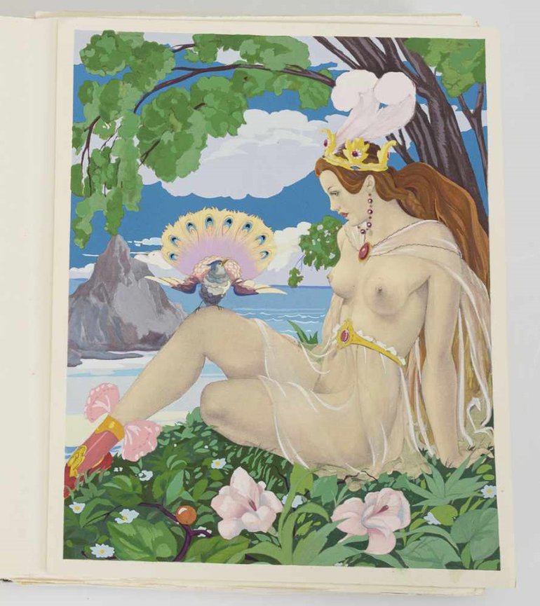 Midsummer night's dream in French illustrated by Umberto Brunelleschi