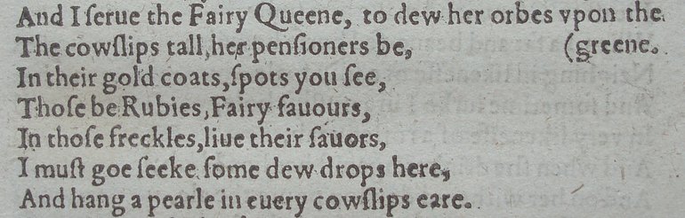 midsummer night's dream excerpt