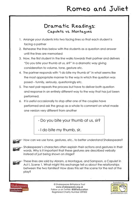 Romeo and Juliet Dramatic Readings JPG