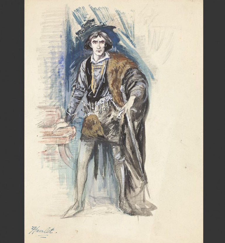 Henry Irving as Hamlet