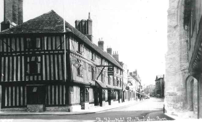 The Falcon Hotel, Stratford-upon-Avon c.1935