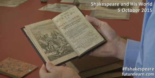 Shakespeare and His World 2015