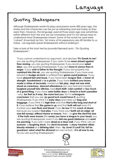 Shakespeare's Interesting Idioms JPG